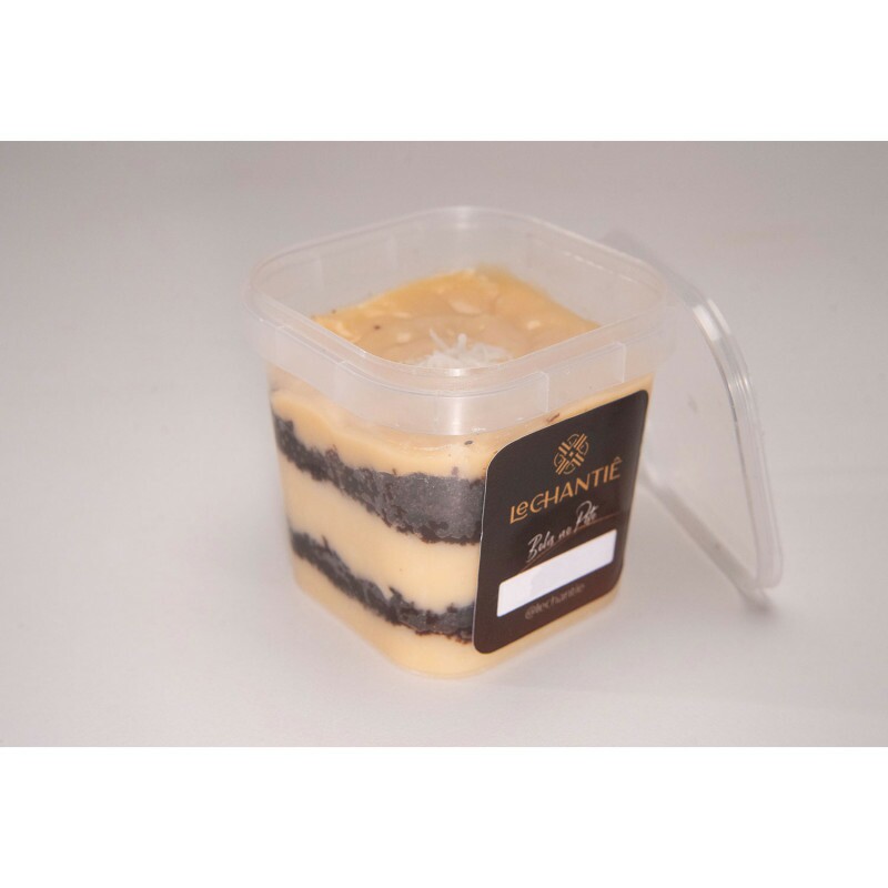 CX 10 BOLO DE POTE CHOCOLATE COM COCO