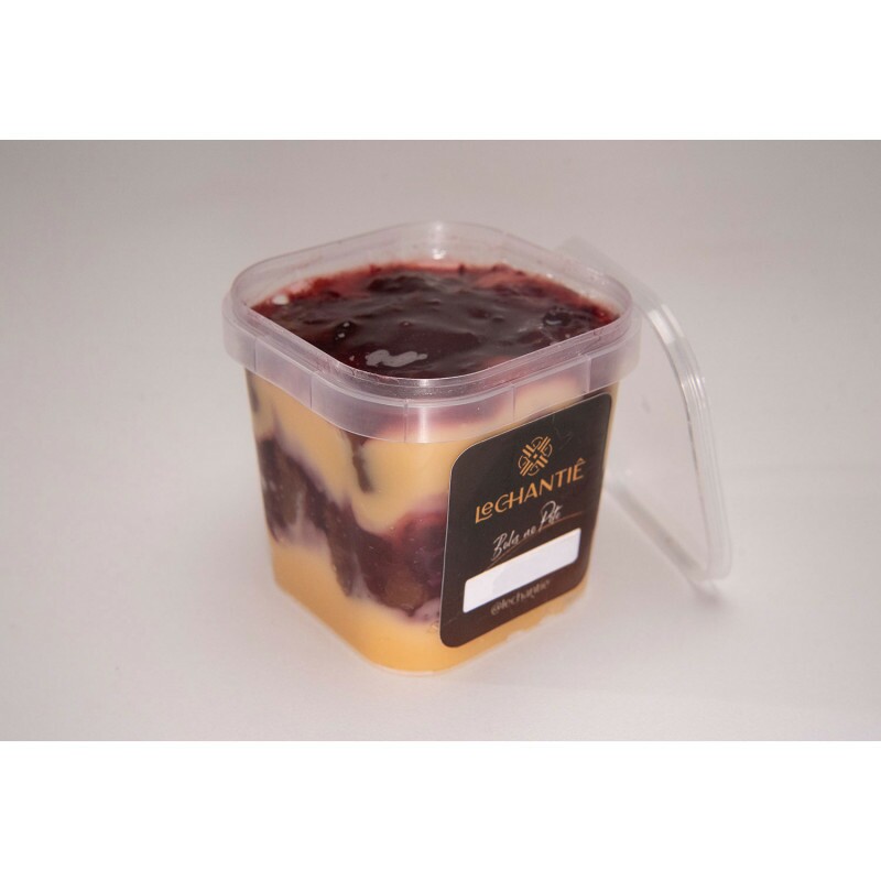 CX 10 BOLO DE POTE BROWNIE C FRUTAS VERM CX 10 BOLO DE POTE BROWNIE C FRUTAS VERM