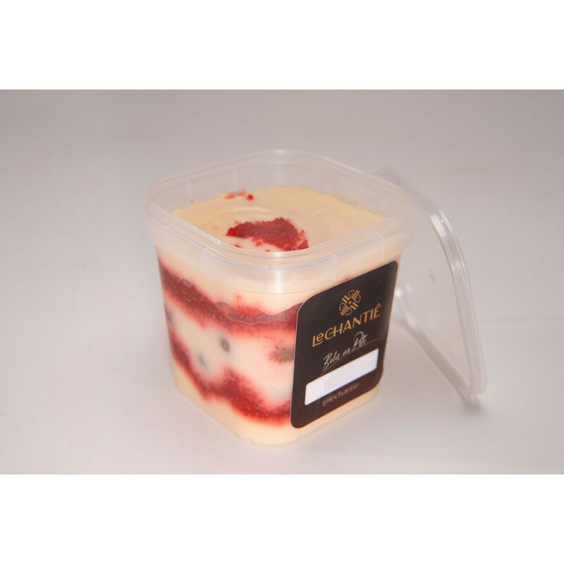 CX 10 BOLO DE POTE BOMBOM DE REDVELVET